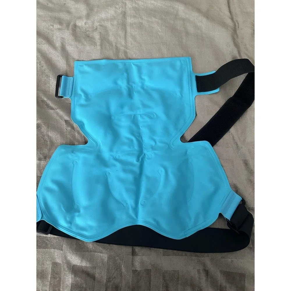 Comfytemp Hot Cold Gel Pack‎ Microwaveable Adjustable Strap Pain Relief Blue